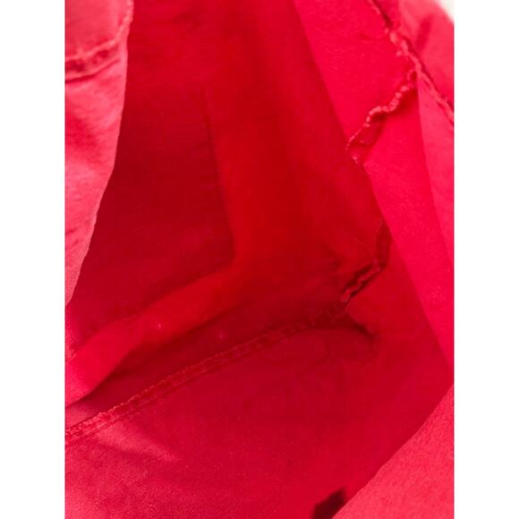 Vintage Esprit Canvas Tote Bag-Red - Picture 8 of 16